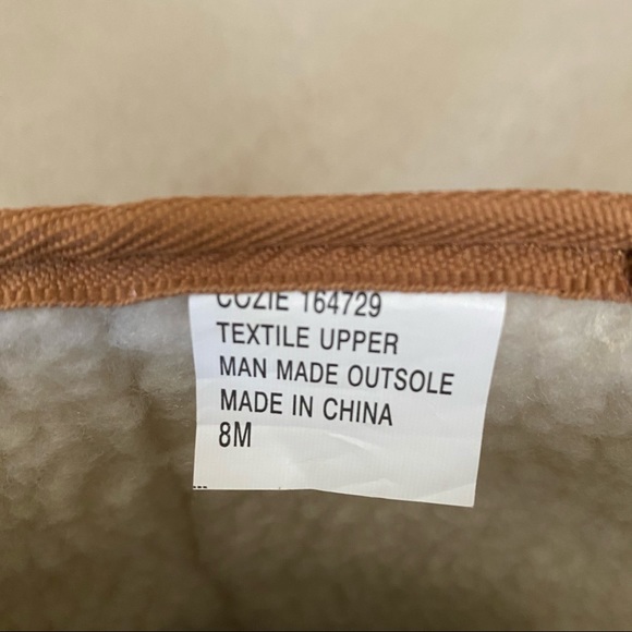 New Unionbay faux suede sheepskin boots Cozie NIB - Picture 7 of 7